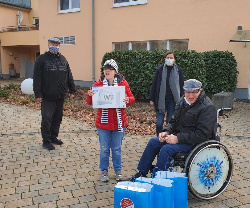 Wii Spielekonsolen für die Wohnanlagen im Lockdown